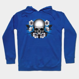 Skull and Flowers Hoodie